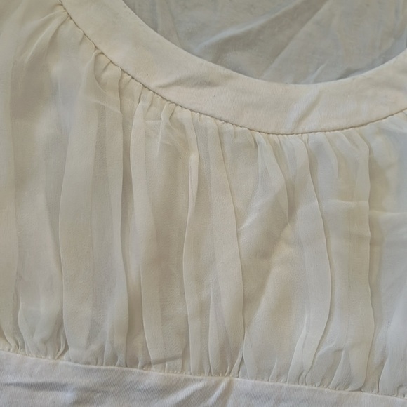Express cami white tank M EUC - Picture 3 of 8